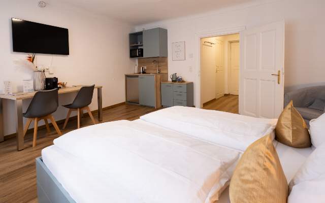 Gemütliche Apartments für 1 bis 4 Personen, Dusche/WC und Kitchenette