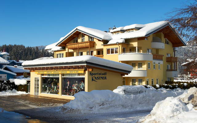 Appartementhaus Kastner is located in the centre of Flachau