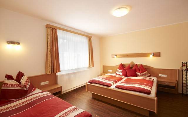 Double and triple rooms in the apartments with children's equipment