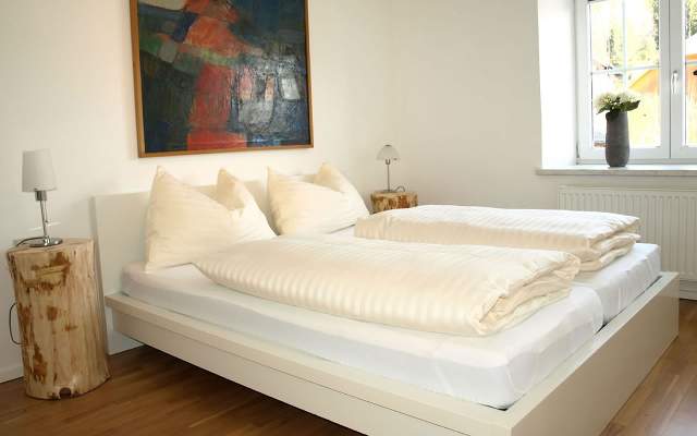 Comfortable and spacious bedroom with high-quality double bed