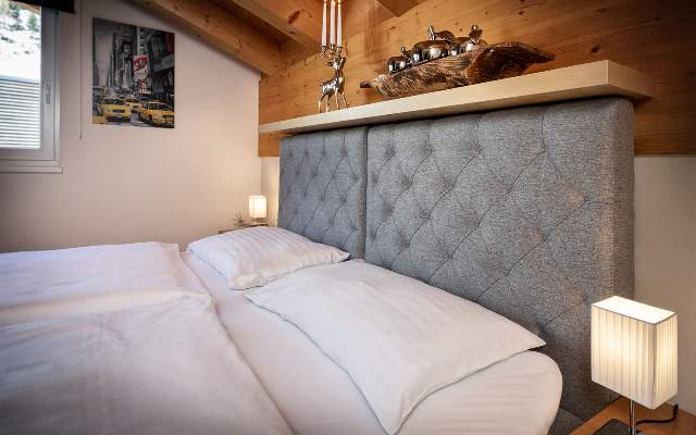 High-quality beds and cozy bedrooms in all apartments in Obertauern near the lift and ski slopes