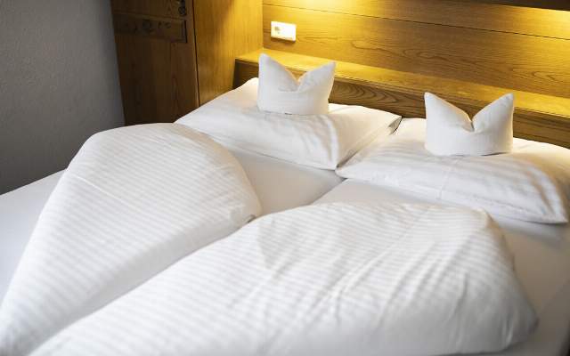 Some of our double rooms can also be booked as triple rooms and multi-bed rooms