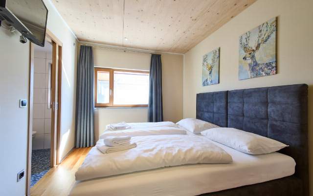 Spacious and cozy bedrooms for up to 4 people